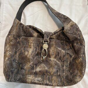 Donney and Bourke Snakeskin Hobo